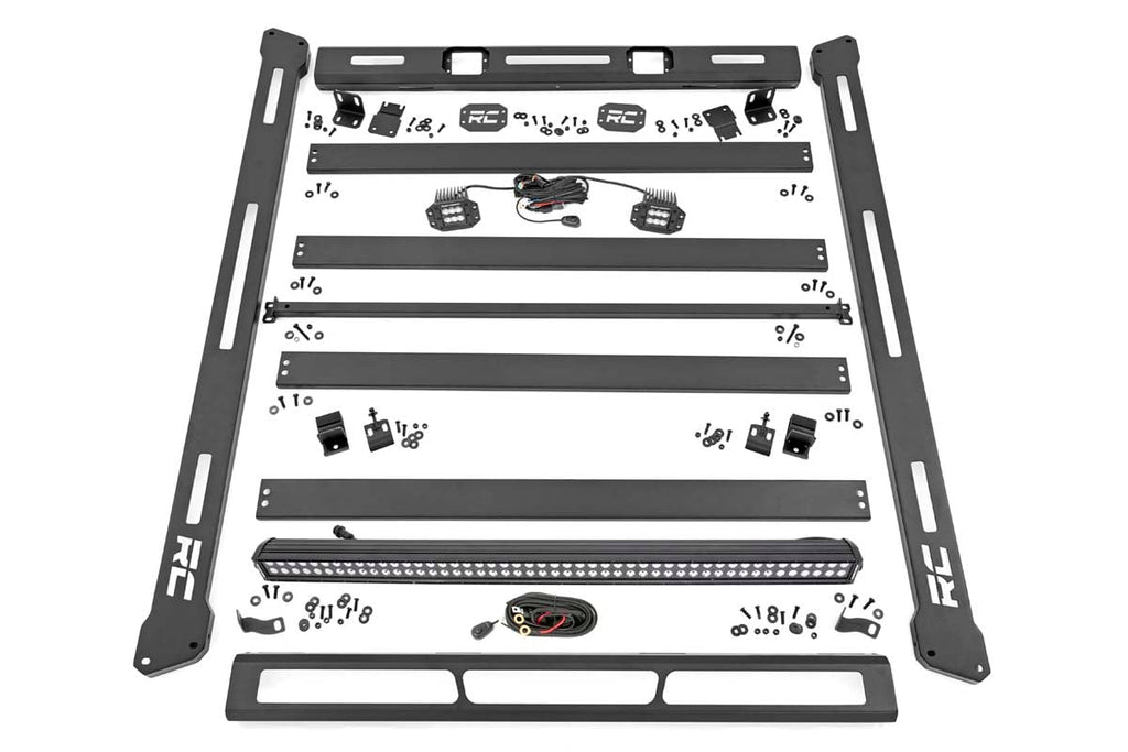 Roof Rack | Black Series Lights | Jeep Wrangler JL (21-24)/Wrangler Unlimited (18-25)