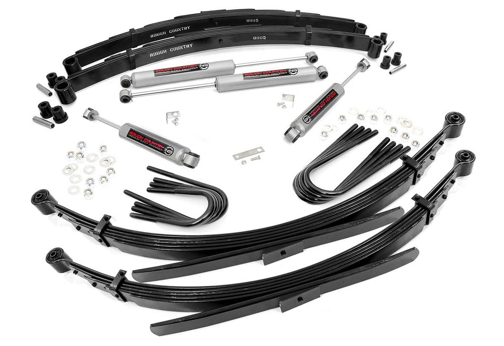 2 Inch Lift Kit | 52 Inch RR Springs | Chevy Half-Ton Suburban/K5 Blazer (88-91)