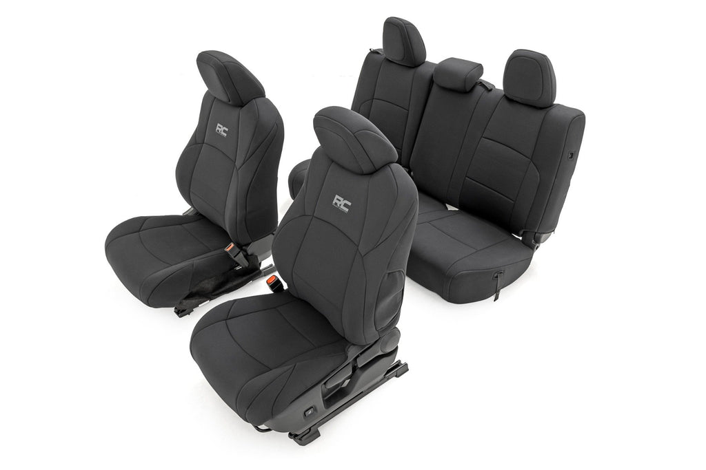 Seat Covers | FR & RR | Double Cab | Toyota Tacoma 2WD/4WD (2024-2025)