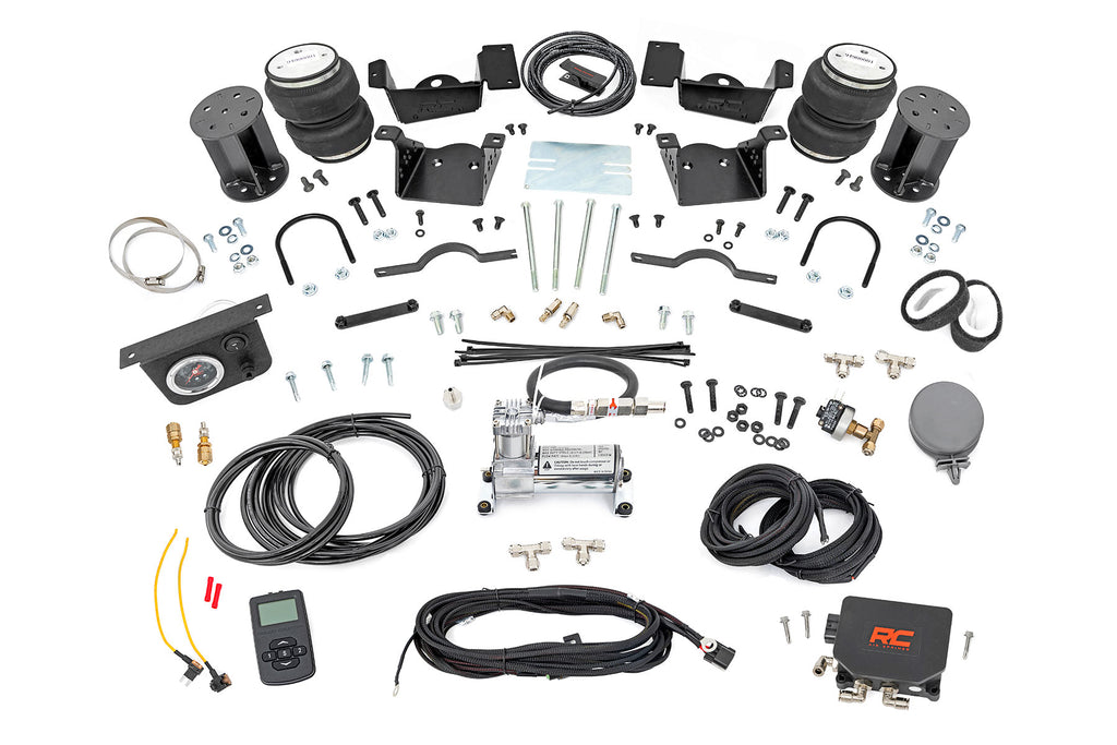 Air Spring Kit w/compressor | Wireless Controller | 7 Inch Lift Kit | Chevy/GMC 2500HD/3500HD (20-25