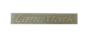 CHROME 3D LANDMARK DECAL 1.58" X 11"