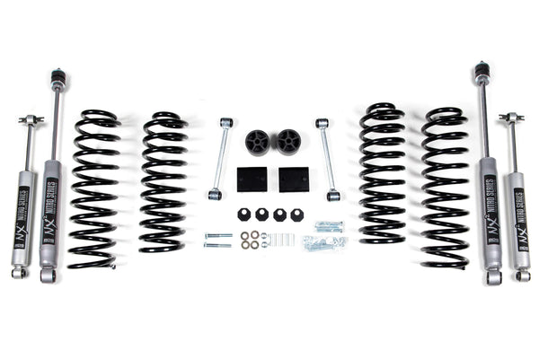 BDS Suspension 2" Coil Spring System 2007-2011 Jeep Wrangler JK 4 Door 1402H