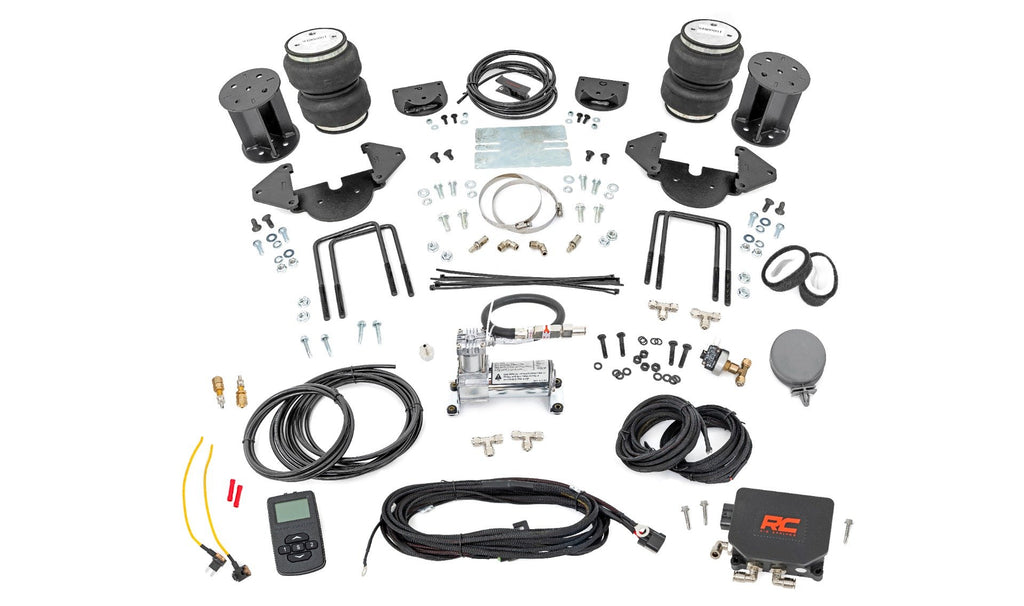 Air Spring Kit w/compressor | Wireless Controller | Chevy/GMC Sierra/Silverado 1500 (19-25)