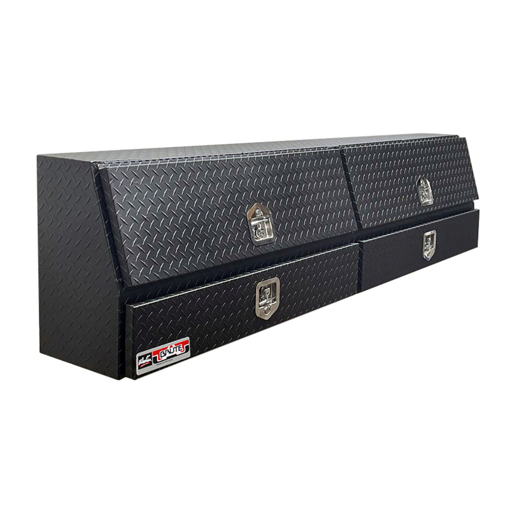 Brute Contractor TopSider Tool Box-Contractor TopSider 90in w/ Drawers & Doors Overall Dims: 90x13.5x21 In.; Approx. Cu Ft: 14.8 In.