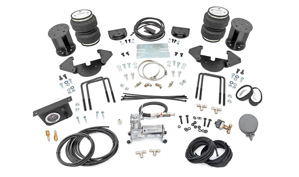 Air Spring Kit w/compressor | 4-6 Inch Lift Kit | Chevy/GMC Sierra/Silverado 1500 (19-25)