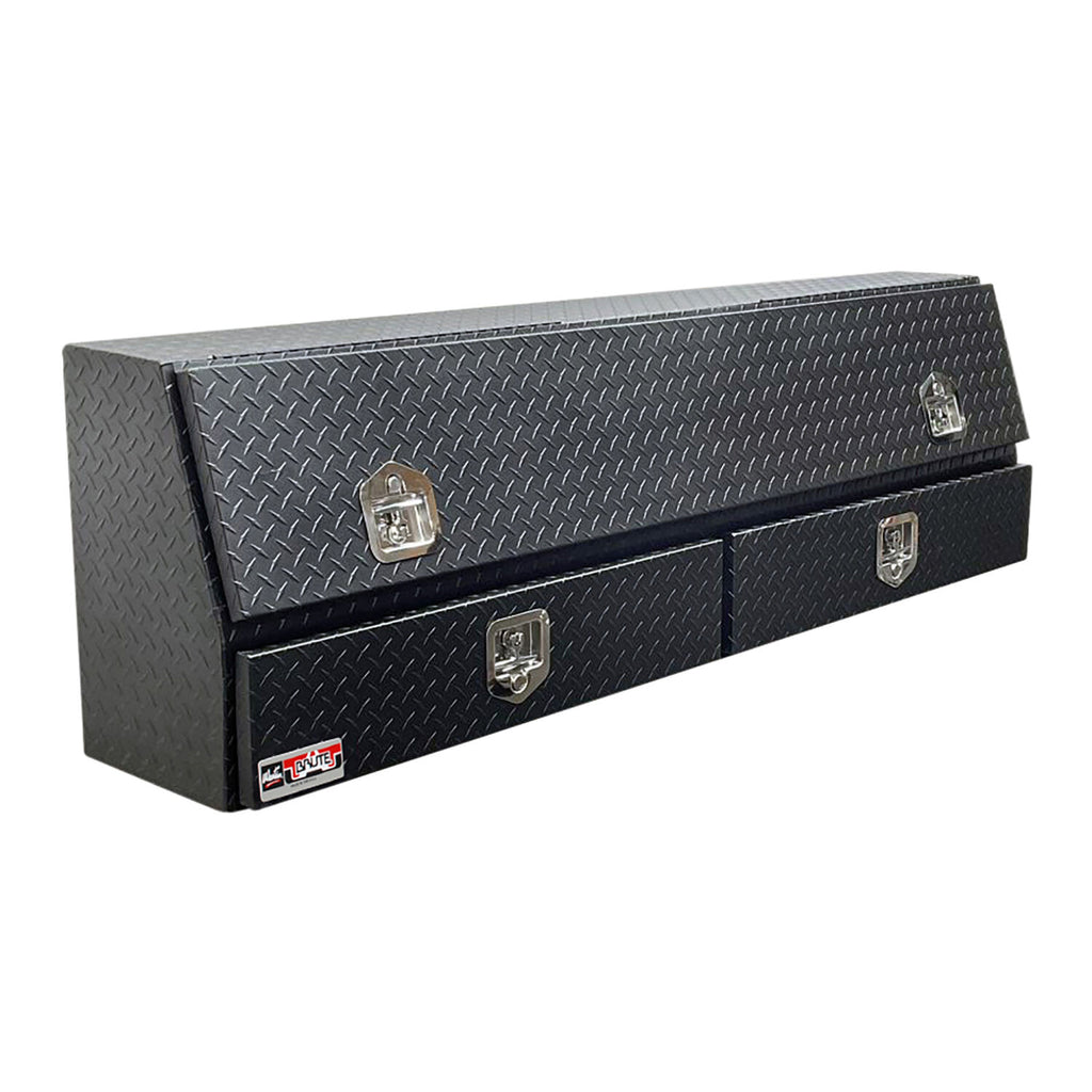 Brute Contractor TopSider Tool Box-Contractor TopSider 60in w/ Drawers & Doors Overall Dims: 60x13.5x21 In.; Approx. Cu Ft: 10.2 In.
