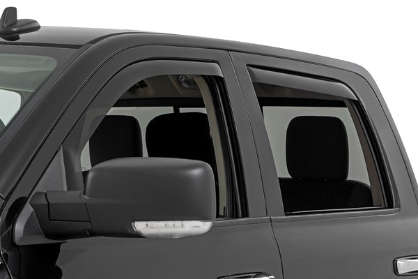 Side Window Deflectors | In Channel Rain Guard | Ram 1500/2500/3500 (10-25 & Classic)