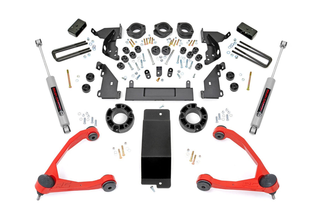 4.75 Inch Lift Kit | Red UCA | Combo | Chevy/GMC 1500 (14-15)