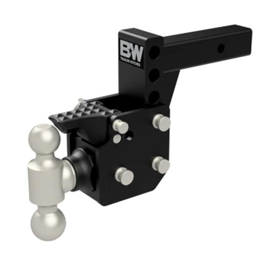 2" Blk T&S Pintle Dual Ball