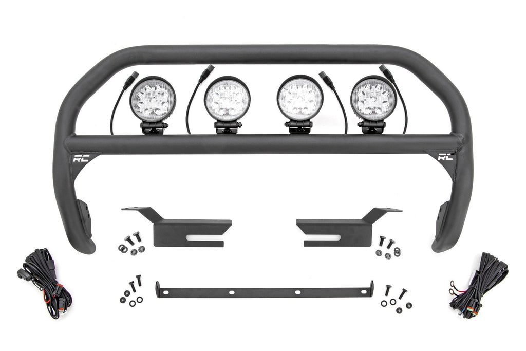 Nudge Bar | 4 Inch Round Led (x4) | Ford Bronco 4WD (2021-2025)
