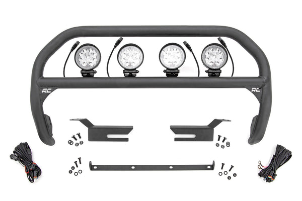 Nudge Bar | 4 Inch Round Led (x4) | Ford Bronco 4WD (2021-2025)