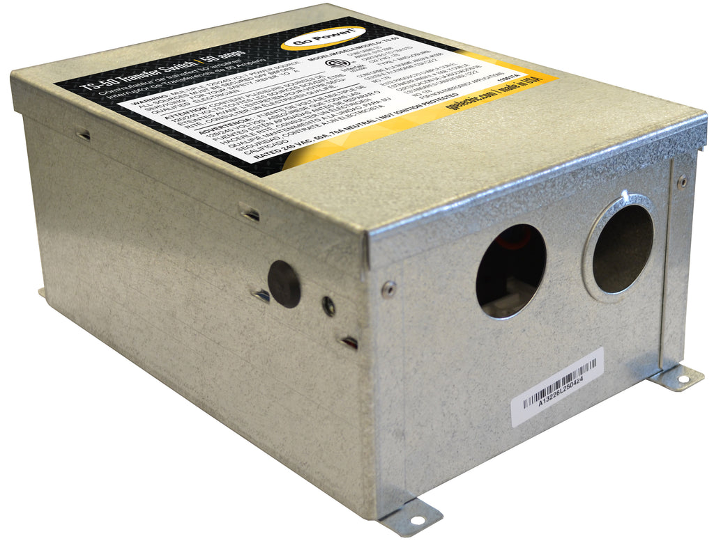 30 Amp Pre-Wired Transfer Switch