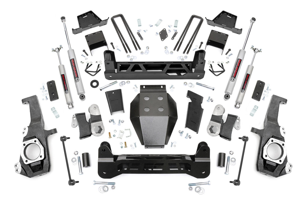 7 Inch Lift Kit | NTD | w/ Overloads | Chevy/GMC 2500HD/3500HD 4WD (20-25)