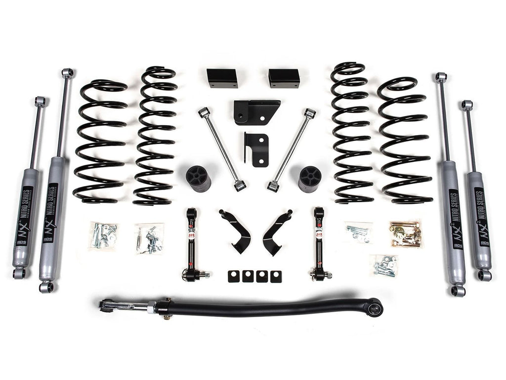 BDS Suspension 3" Suspension Lift Kit 2018-2020 Jeep Wrangler JL 2 Door 1438H