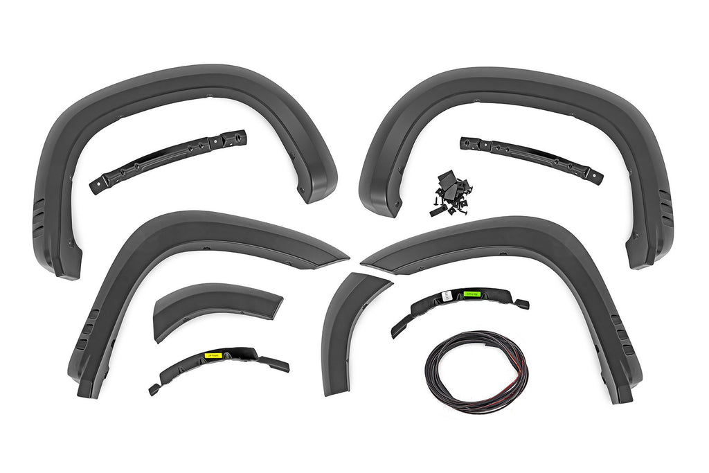 Fender Flares | SF1 | GXG Tungsten | Chevy Silverado 1500 2WD/4WD (2019-2025 & Classic)