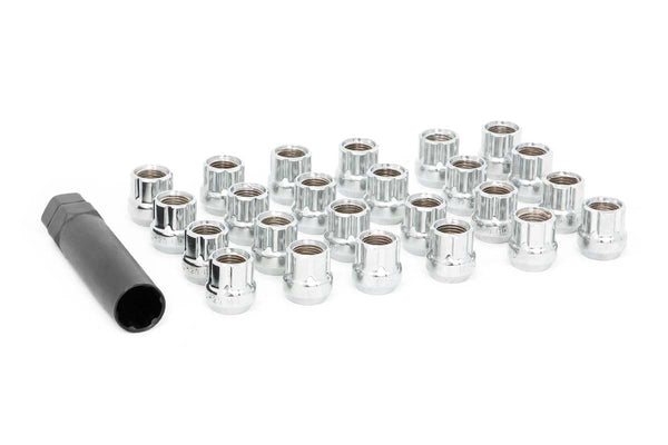 Lug Nut Set | 1/2x20 | 24 Qty | Chrome | Open End