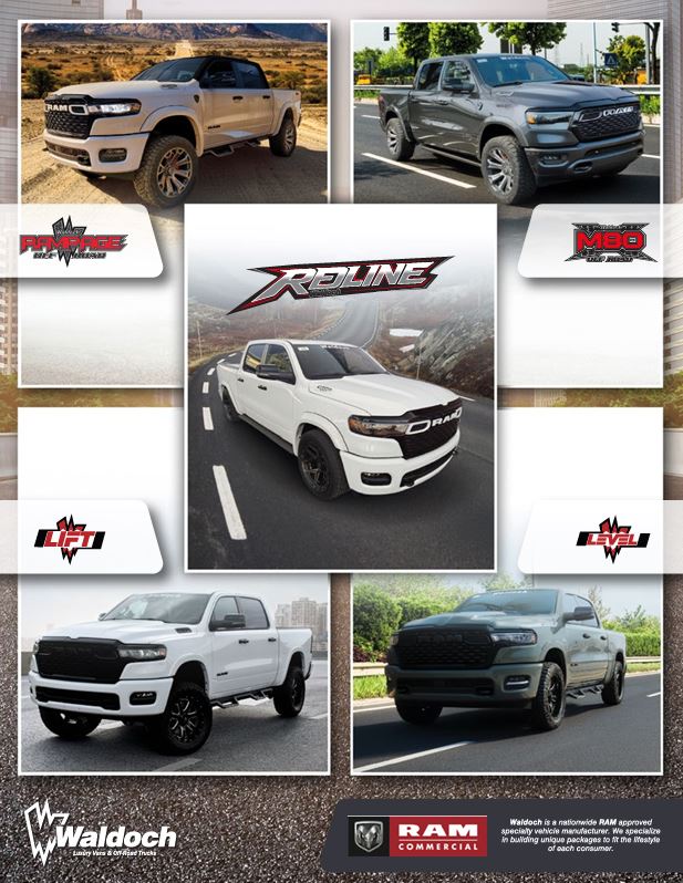 WALDOCH RAM TRUCK PACKAGES COLLECTION BROCHURE