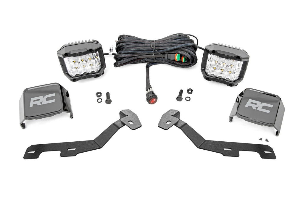 LED Light Kit | Ditch Mount |  3" OSRAM | Wide | Ram 1500 2WD/4WD (2019-2025)