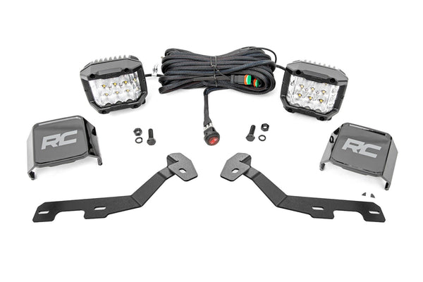 LED Light Kit | Ditch Mount |  3" OSRAM | Wide | Ram 1500 2WD/4WD (2019-2025)