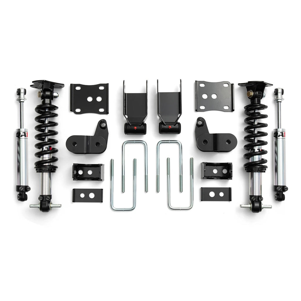 LOWERING KIT, D-ADJ, 3.5-5.5" 21-25 F150, 4WD