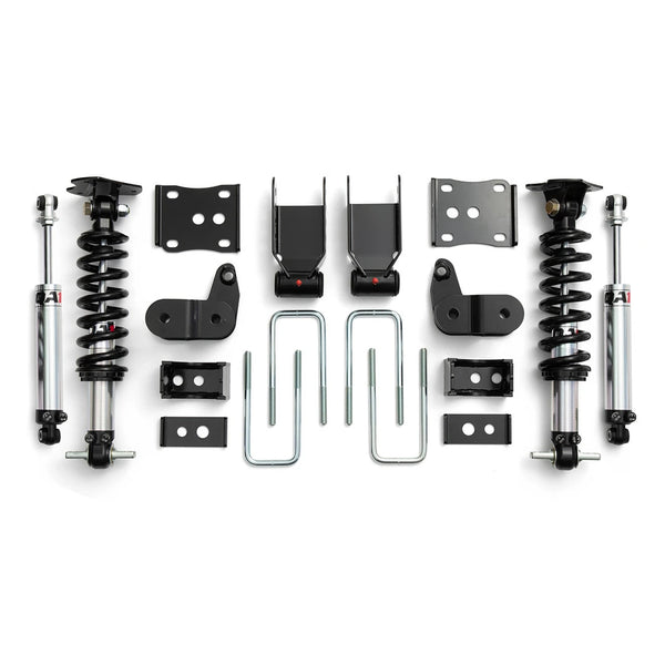 LOWERING KIT, D-ADJ, 3.5-5.5" 21-25 F150, 4WD
