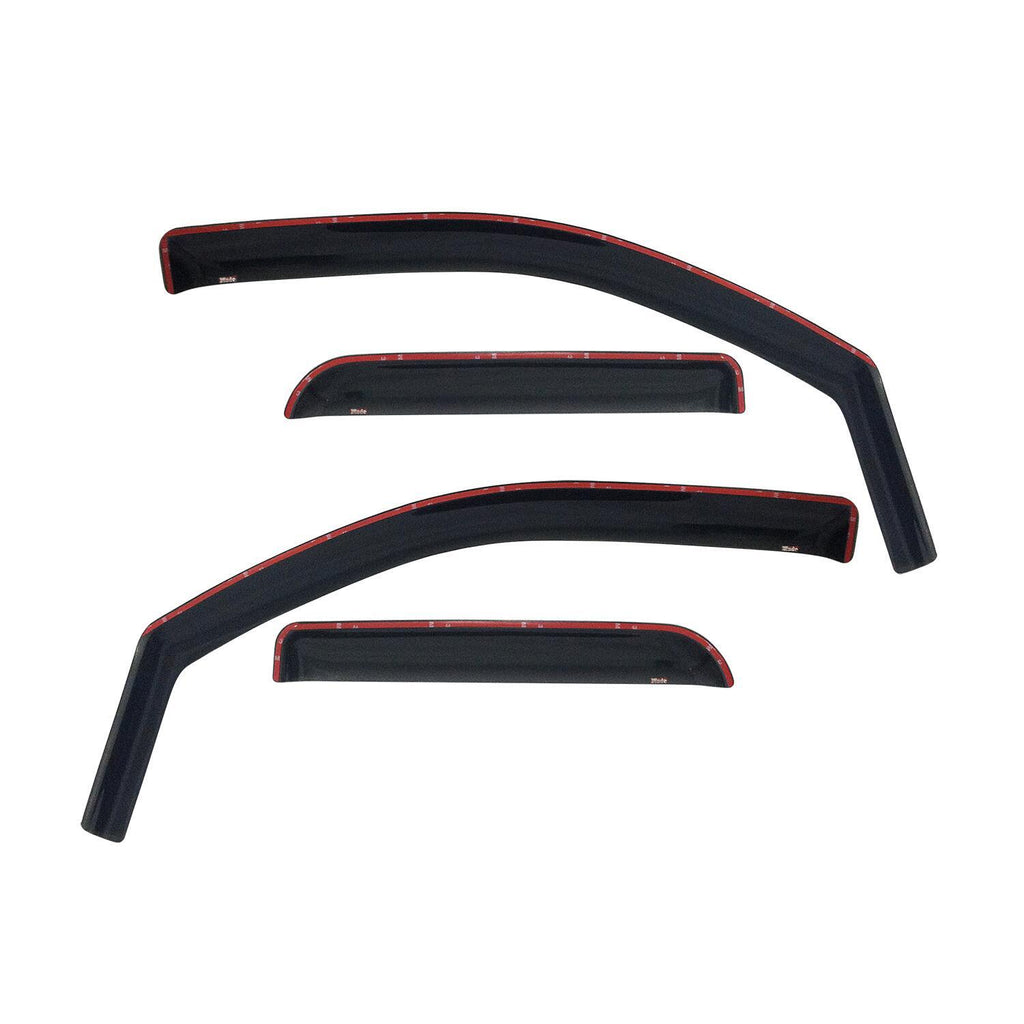 In Channel Wind Deflector 4pc-Ram 1500 Quad Cab 2009-2018; Ram 1500 Classic Quad Cab 2019-2023; Ram 2500/3500 Quad Cab 2010-2024