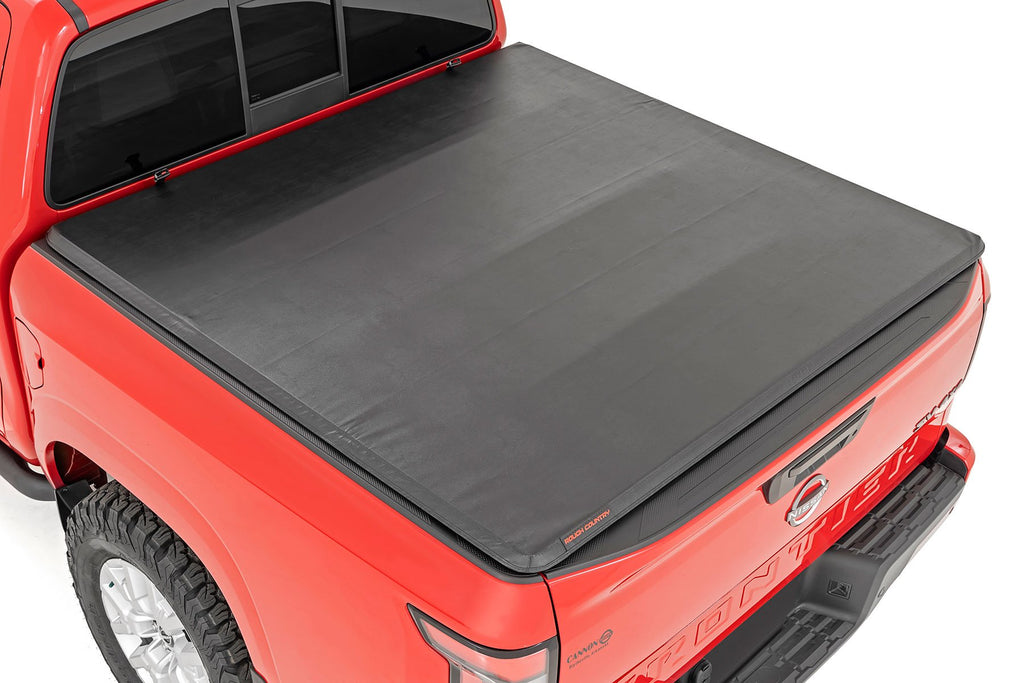 Soft Tri-Fold Bed Cover | 5' Bed | Nissan Frontier 2WD/4WD (2022-2025)