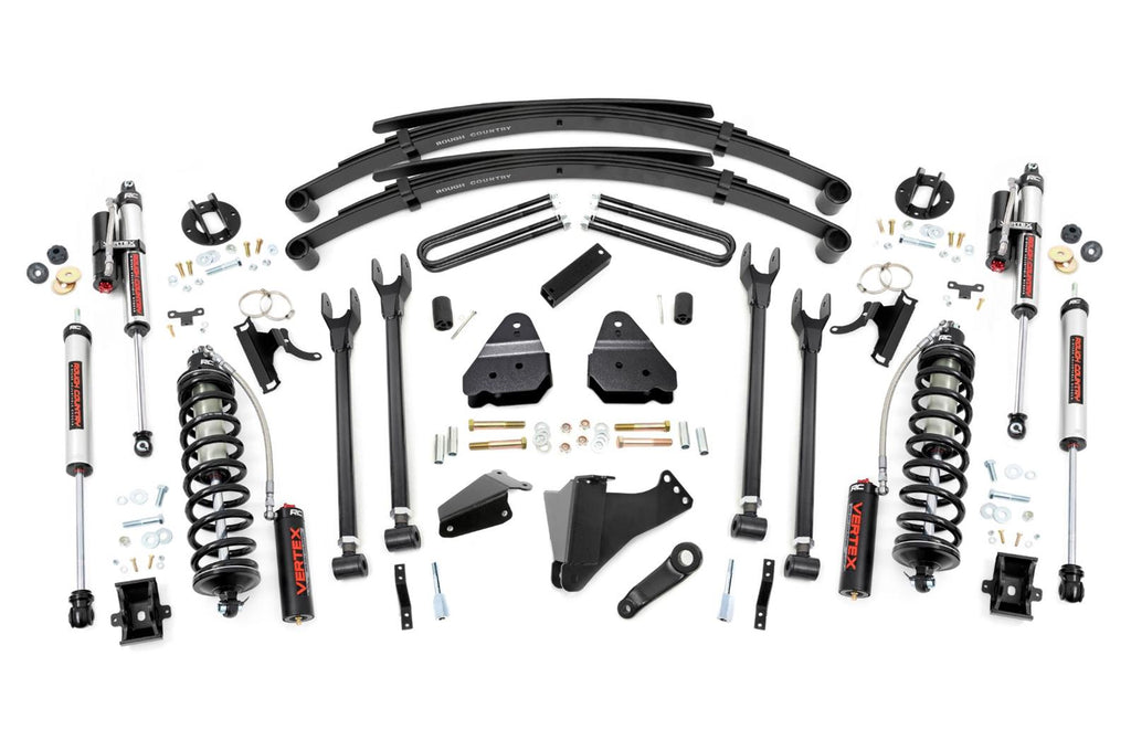 6 Inch Lift Kit | Diesel | 4 Link | RR Spring | C/O Vertex | Ford F-250/F-350 Super Duty (05-07)