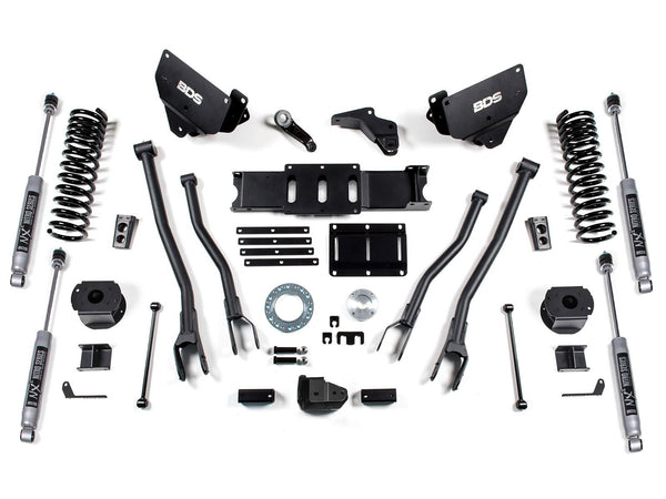 BDS Suspension 5.5" 4-Link Suspension System | 2014-2018 Ram 2500 4WD (Gas) w/ Rear Air Ride 1630H