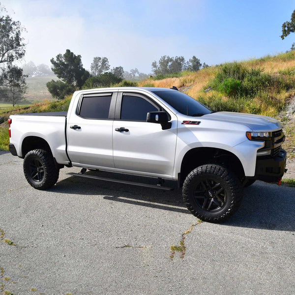 Pro-e Electric Running Boards-Silverado/Sierra 1500 Crew Cab 2019-2024 (Excl. 2019 Silverado LD/Sierra 1500 Limited); Silverado/Sierra 2500/3500 Crew Cab 2020-2024