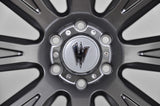 RAVEN 22X10 GREY STONE -16 OFFSET 6X139.7 78.3CB