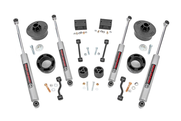 2.5 Inch Lift Kit | Spacers | N3 | Jeep Wrangler JL (21-23)/Wrangler Unlimited (18-23)
