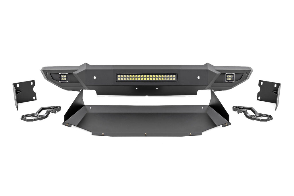Front Bumper w/Skid Plate & Tow Hooks | Ram 1500 2WD/4WD (2019-2024)