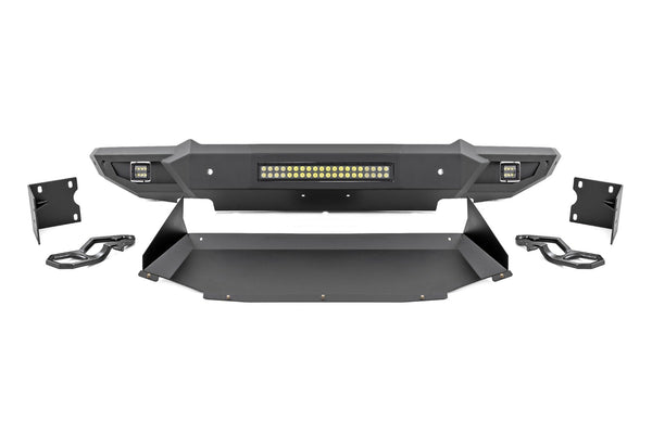 Front Bumper w/Skid Plate & Tow Hooks | Ram 1500 2WD/4WD (2019-2024)