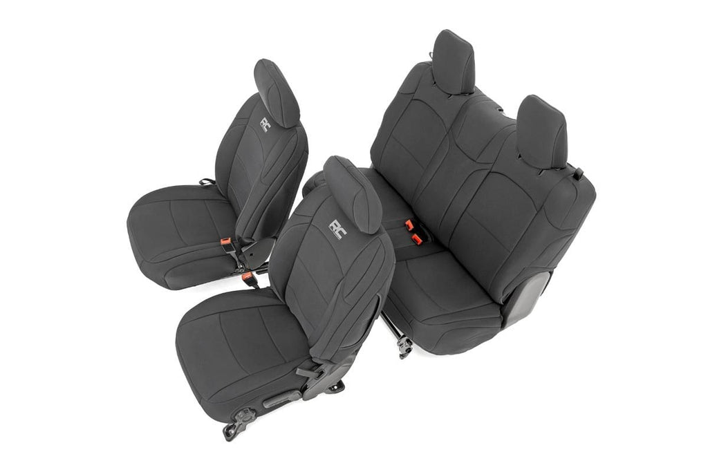 Seat Covers | Front and Rear | Jeep Wrangler JL 4WD (2018-2025)