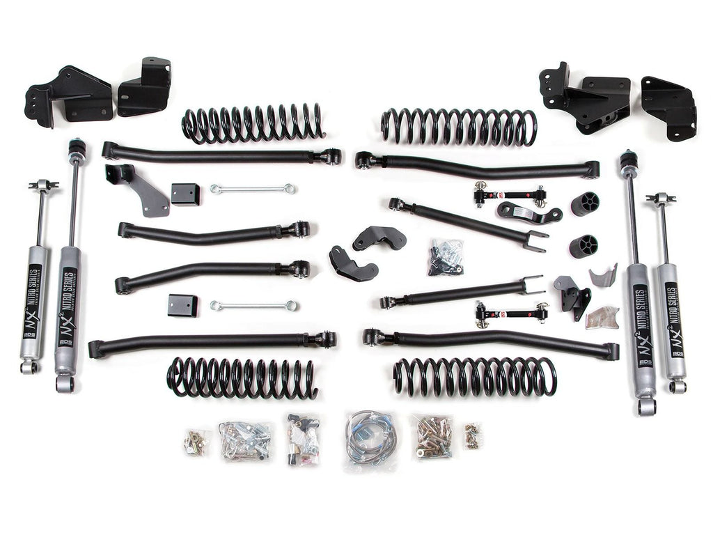 BDS Suspension 5.5" Long Arm Suspension Lift Kit 2007-2018 Jeep Wrangler JK 2 Door 1421H