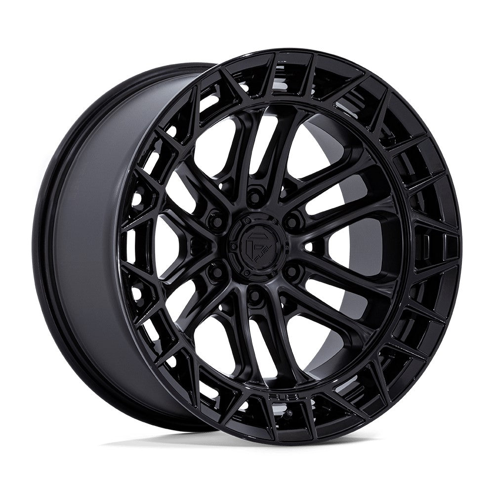 FUEL CELSIUS MATTE BLACK W/ G-BLK LIP 17X9 6X139.7 4.53 -12mm