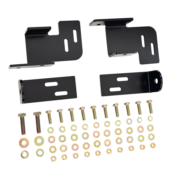 Safari Bull Bar Mount Kit-Rainier 2004-2007; Trailblazer 2002-2009; Envoy 2002-2008; Ascender 2003-2008; Bravada 2002-2004
