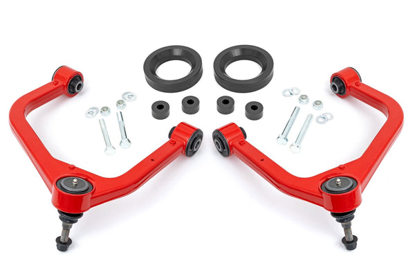 1.75 Inch Leveling Kit | Forged Red UCA | AT4 | GMC Sierra 1500  (2019-2025 & Classic)