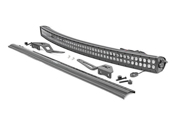 LED Light Kit | 50 Inch Curved | Dual Row Black | Toyota FJ Cruiser (07-14)