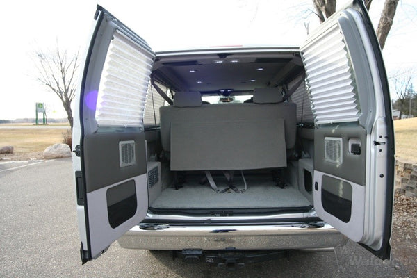 United Shade Grey Shade For Passenger Side Rear Cargo Window On Ford E-Series