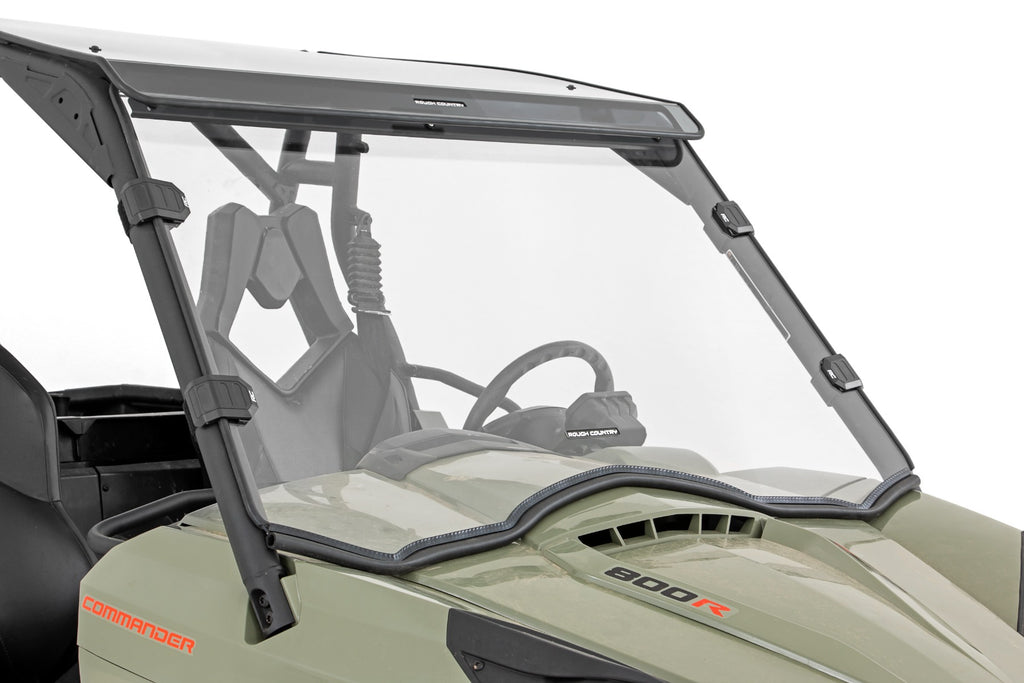 Full Windshield | Scratch Resistant | Can-Am Commander Max 1000
