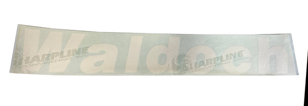 WALDOCH WINDSHEILD LOGO- (WHITE)
