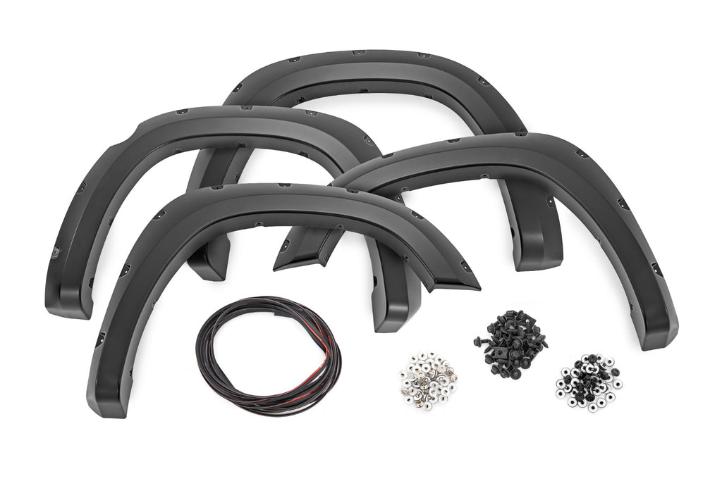 Pocket Fender Flares | PRD Deep Red | Ram 1500 2WD/4WD (2019-2024)