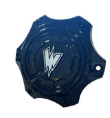 WALDOCH CENTER CAP 6 LUG, 7'' DIAMETER, BLACK, CAP5531-6180-B(W)