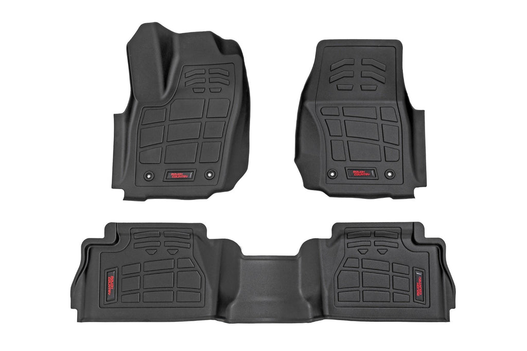 Sure-Fit Floor Mats | Front & Rear | Double Cab | Toyota Tacoma (24-25)
