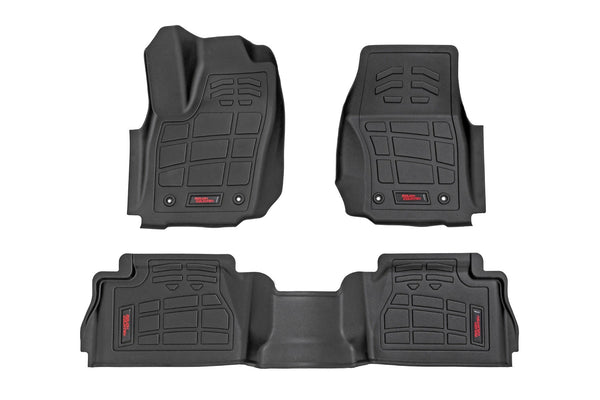 Sure-Fit Floor Mats | Front & Rear | Double Cab | Toyota Tacoma (24-25)