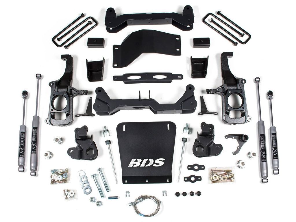BDS Suspension 4.5" Suspension Lift Kit 2011-2019 Chevrolet/GMC 2500/3500 HD 719H