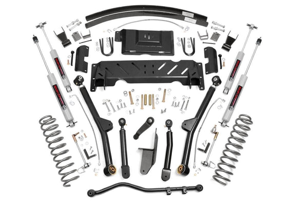 4.5 Inch Lift Kit | Long Arm | AAL | NP242 | Jeep Cherokee XJ 4WD (1984-2001)