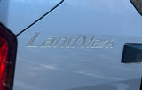 CHROME 3D LANDMARK DECAL 1.58" X 11"